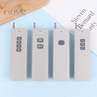(TFT) 433Mhz 3000 Mét Bộ Thu Khoảng Cách Dài Công Suất Cao 1 / 2 / 4 CH RF Điều Khiển Từ Xa 1527 Mã Học Điều Khiển Từ Xa MỚI