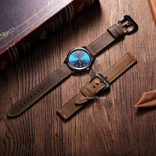 Dành Cho Panerai Vintage Da Bò Dây Đeo Đồng Hồ 18 / 20 / 22 / 24 / 26mm Phát Hành Nhanh Da Thật Chính Hãng Dây Đồng Hồ Thông Minh Vòng Tay Cho Nam Nữ Diver Phong Cách Retro