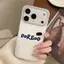 OOREO Cookie cho 16 trường hợp iPhone 17Air hai lớp trường hợp 14 13 11Pro