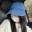 IAPPORTUNIA Mũ ngư dân cao bồi, Mũ bóng chày nữ chống nắng cổ điển, INS Mũ chống nắng vành lớn chống gió mùa hè xuân thu