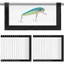 Shas 6 Cái Trong Suốt PVC Câu Cá Túi Mồi Câu Cá Quấn Mồi Găng Tay Cho Mồi An Toàn Bảo Quản Và Tiện Lợi Portabili