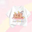 Capybara Trẻ Em Hoạt Hình In Áo Bé Trai Bé Gái Mùa Hè Tay Ngắn Thoáng Khí Thường Ngày Top