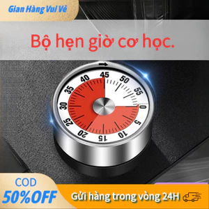【48h】Đồng hồ hẹn giờ nấu ăn thông minh chính xác cảnh báo bằng âm thanh rõ ràng, không lo cháy nổ hay quên thời gian.