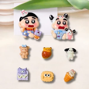 Set charm Shin ôm thú bông -7 - Set charm new siêu hot hit, có bìa charm xịn