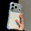 Blue Butterfly cho 16 trường hợp iPhone 17Air Quad chống rơi 14 13 11Pro