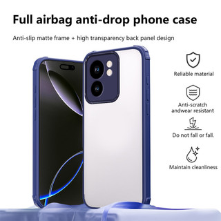 Áp dụng cho Motorola moto Edge 40 XT2303-2 edge40 Đệm khí bốn góc trong suốt cao cấp bảo vệ vỏ mềm chống sốc CGOI