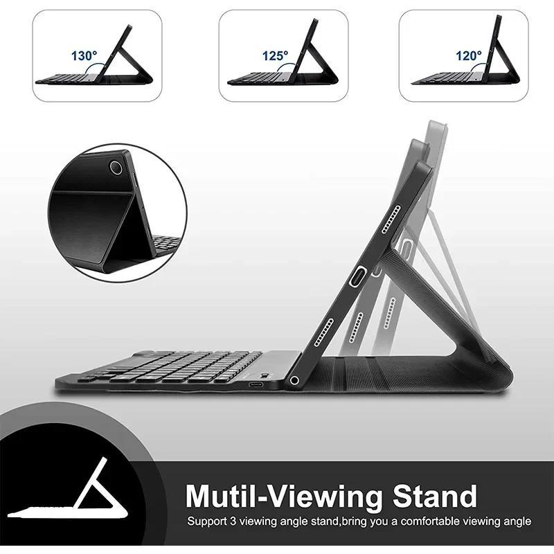 Vỏ Bàn Phím Cảm Ứng Cho Lenovo Legion Y700 Gen 5 8.8 Inch Bàn Phím Bluetooth Không Dây Chuột Cho Y700 Gen 5 Phụ Kiện
