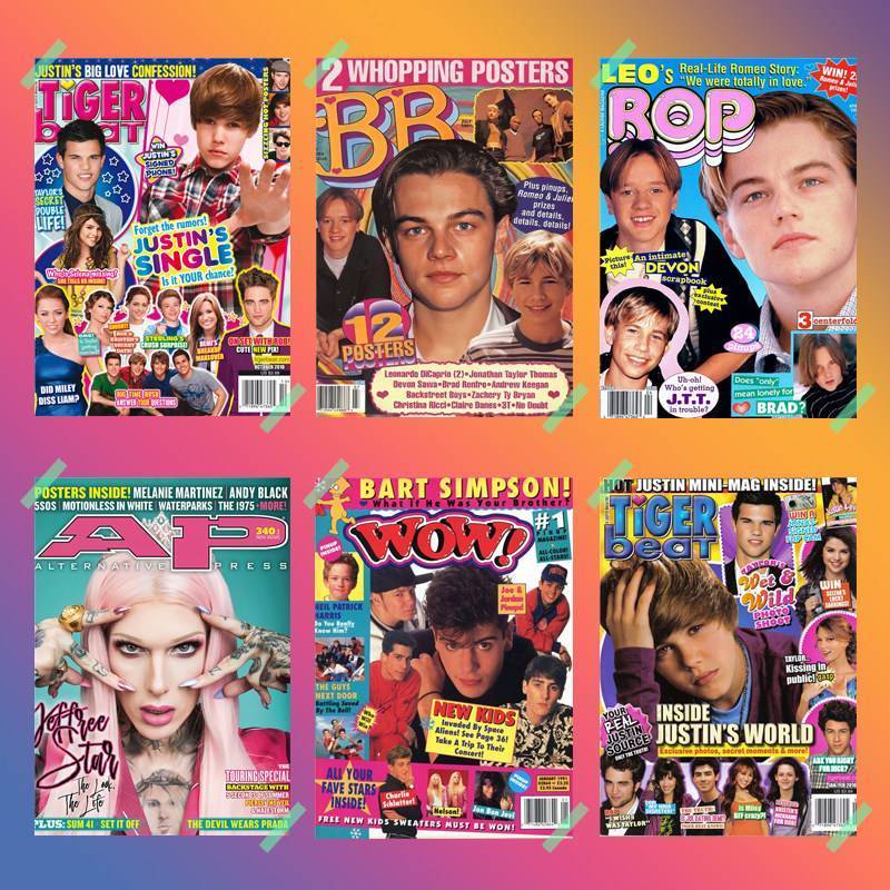 Hollywood Người Nổi Tiếng Poster Leonardo DiCaprio Justin Bieber Michael Jackson Không Khung Canvas Chống Thấm Nước Treo Tường Nghệ Thuật