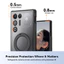 Dành Cho ZTE Nubia Red Magic 11 Air, 11 Pro Plus Ốp Lưng ELVEV Chống Sốc Mờ PC Xoay Được Vòng Kim Loại Giá Đỡ Hút