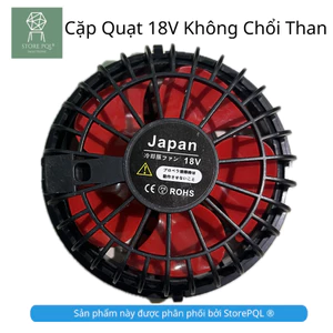 Quạt Áo Điều Hòa 18v không chổi than siêu mạnh với khung nhựa ABS siêu chắc chắn 5V 12V mùa hè nóng bức