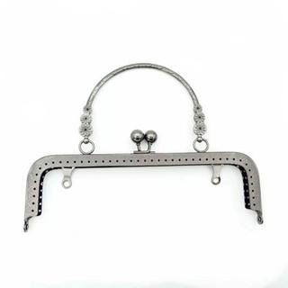 20cm Vuông Nổi DIY Handmade Ba Hoa Miệng Vàng Tay Cầm Miệng Tay Cầm Vàng Tay Cầm Phụ Kiện Túi Phụ Kiện DDV4
