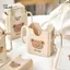 PlumHOUSE Thùng Cốc Đựng Sữa Nhựa Có Thể Điều Chỉnh Cho Bé Tập Đi Hộp Nước Uống Chống Gió Giá Đỡ Cốc Có Thể Điều Chỉnh Giá Đỡ Cốc Sữa VN