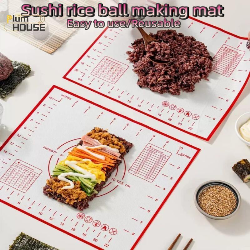 PlumHOUSE Silicone Nướng Bánh Ngọt Cán Nhào Miếng Lót Nhà Bếp Bánh Pizza Bột Chống Dính Chảo Bánh Ngọt Thảm VN