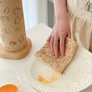 Giấy Nhà Bếp Khăn Giấy Đặc Biệt Dày Ướt Khô Kép Món Ăn Vải Thấm Hút Nước Khi Lười Rag 26.3.13