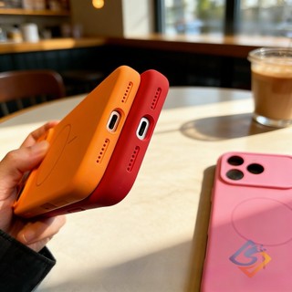 Mới 17 Series Chất Lỏng Giáp Từ Silicon Dành Cho iPhone 17 Pro Max 16 15 14 13 12 Pro Max Ống Kính Máy Ảnh micropyle Vỏ Bảo Vệ Quân Sự Chống Sốc
