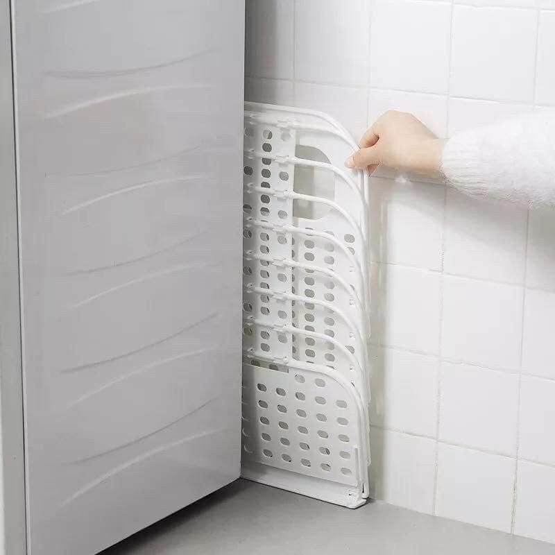Giỏ để đồ đa năng gấp gọn Giỏ đựng đồ treo tường chất liệu nhựa PP an toàn treo máy giặt gọn gàng tiện lợi