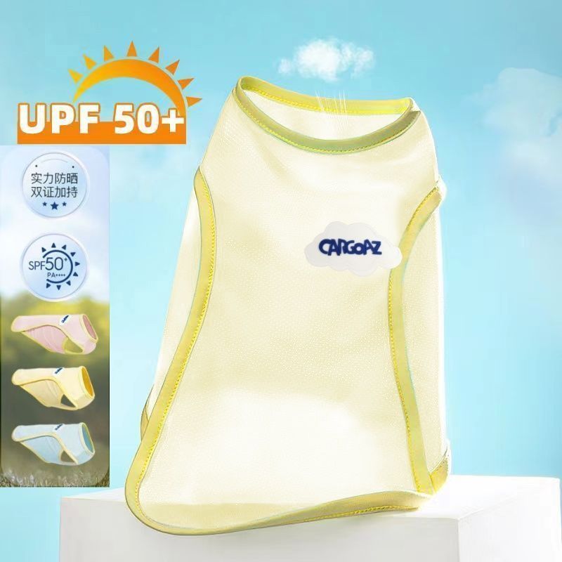 Phong Cách Mỏng Mùa Hè Mèo Quần Áo Chó Quần Áo Mùa Xuân Mùa Hè Phong Cách Gấu Băng Lụa Chó Vest Teddy Bichon Quần Áo Thú Cưng
