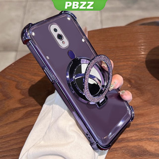 FOR ốp lưng Ốp điện thoại cho OPPO F11 Pro, vỏ điện thoại OPPO F11, ốp mềm silicone chống sốc, thiết kế mới, thẩm mỹ trong suốt với giá đỡ SJSFHZJ01