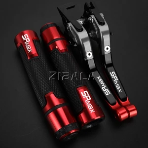 CHO APRILIA SR MAX 300 125 2011 2012 2013 2014 2015 2016 Xe Máy 22MM Tay Cầm Có Thể Điều Chỉnh Gấp Ly Hợp Đòn Bẩy Phanh Bộ