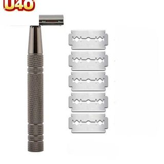 Dao cạo an toàn hai cạnh cổ điển dành cho nam cạo râu & tẩy lông nữ