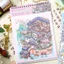 Nhãn dán cảnh quan tuyệt vời, Bộ sưu tập nhãn dán cảnh quan thu nhỏ phong cách cổ xưa, Kawaii Visual Xếp chồng DIY Cabin Scene Sticker Quà tặng trẻ em