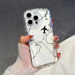 Mô hình đẹp gợi cảm, áp dụng cho iPhone 16, 15, 14, 13 Pro Max 12, 11 XS  XR trong suốt sóng mềm chống sốc vỏ điện thoại