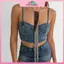 MYPANDA Trang sức vintage đính hạt thổ cẩm với dây xích, phụ kiện retro phù hợp cho tiệc và hàng ngày