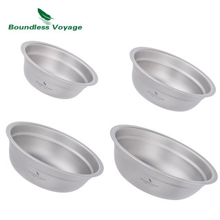Bộ Bát Đĩa Titan Dùng Cho Cắm Trại Và Nhà Bếp Ngoài Trời - Có Thể Xếp Chồng Linh Hoạt