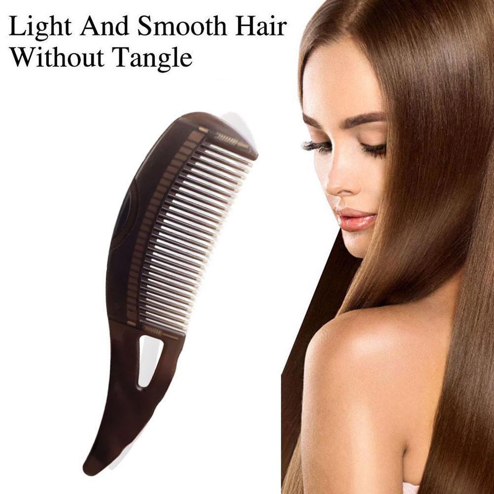 1 Chiếc Lược Rỗng Chăm Sóc Tóc Lược Loại Bỏ Dầu Gàu Dầu Để Quá Mượt Da Đầu Lược D2T9