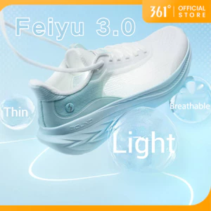 361° Giày chạy bộ nam nữ Feiyu 3.0 hè lưới thoáng khí mỏng thể thao siêu nhẹ hút sốc 672512219