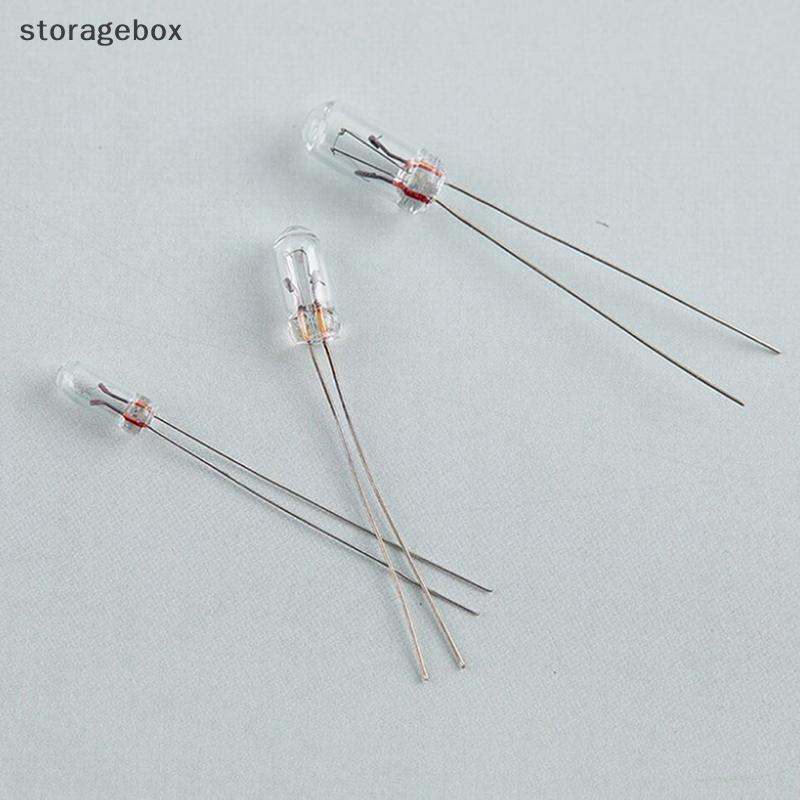 [Hộp lưu trữ] 25 bóng 5mm 4mm 3mm mini 12V trong suốt, vonfram, dùng cho nút chuyển, đèn báo
