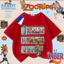Áo thun mềm Judy và Nick Zootopia, size 110cm đến 6XL