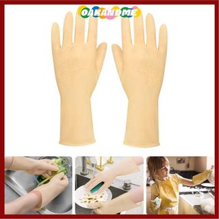Găng tay làm việc trẻ em OAKANDME 26cm cao su, chống mài mòn, màu đỏ/vàng/xanh, dụng cụ bảo vệ
