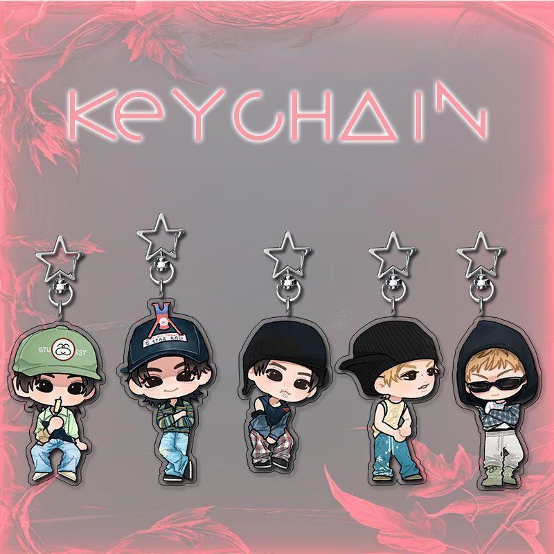 (V1) Móc khóa CORTIS in hình idol thần tượng kpop hàn quốc quà tặng xinh xắn Xưởng in Én decor