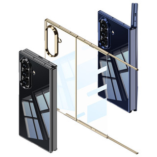 Mạ điện HD trong suốt có vỏ phim Funda cho Samsung Galaxy Z Tri-Fold