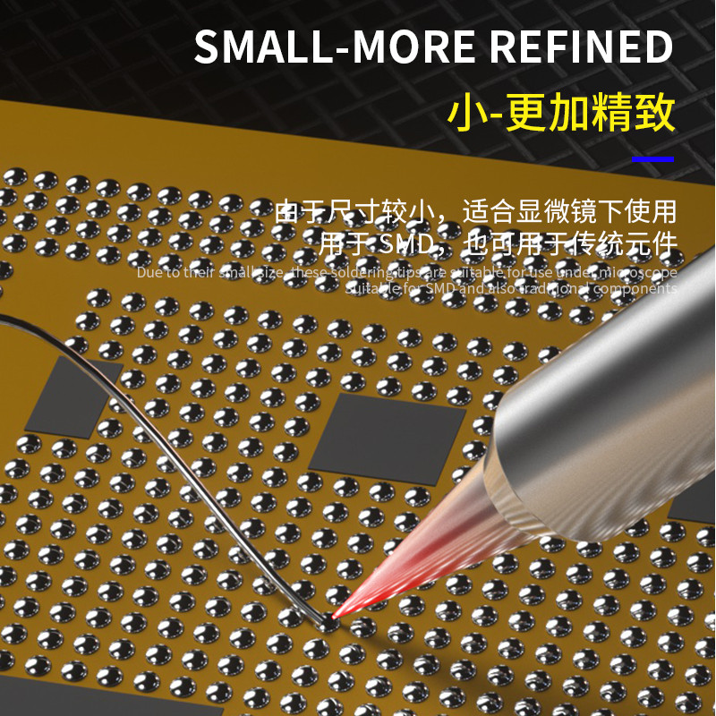 Cơ khí C210 TI / SK / TS Series Đầu hàn sắt tương thích JBC Aifen Sugon Aixun GVM OSS Trạm hàn Dụng cụ hàn