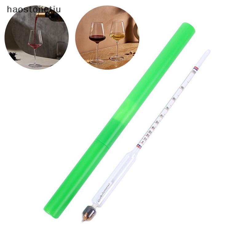 Đồng hồ đo nồng độ cồn 0-100 độ thủy tinh, đo rượu me
