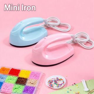 GAIL Mini Ironing Hạt Eectric Iron, DIY Craft In Truyền Nhiệt Điện Sắt Cắt Đậu, Hạt Handmade Đồ Chơi Hạt Nhựa Nóng Fix Kim Cương Giả Sắt Giáo Dục Trẻ Em