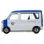 Takara Tomy Tomica No. 76 Daihatsu Hijet JAF Road Car (Box) Mini Car Toy for Ages 3 and Up