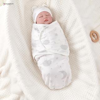 SWEETASHAHEARTS Túi ngủ sơ sinh, Khăn quấn quấn Cotton chống đá cho bé, Bán chạy Ấm áp có thể điều chỉnh Bộ trang phục sơ sinh mềm mại quấn sơ sinh