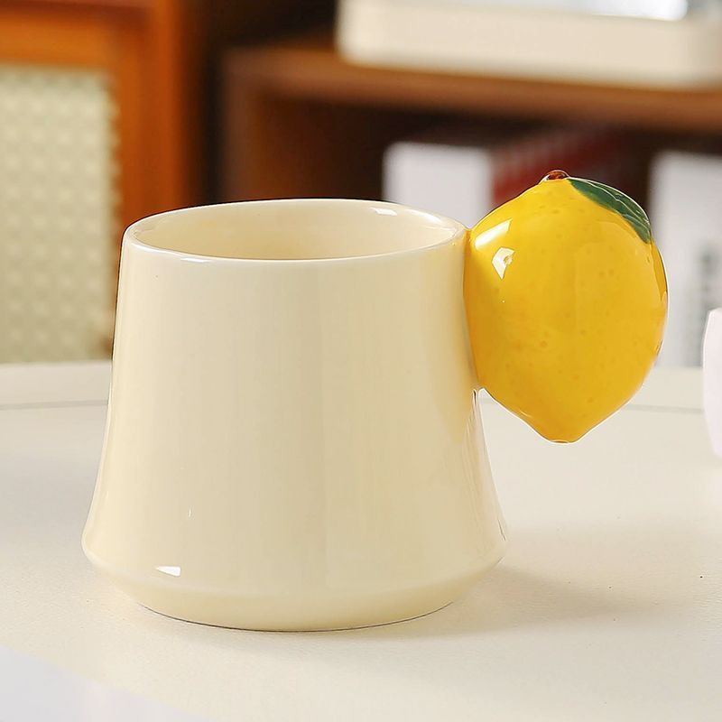 Giá Trị Cao Sáng Tạo Trái Cây Tay Cầm Cốc Gốm Sứ Quà Tặng Sinh Nhật Cho Bạn Trai Và Bạn Gái Quà Tặng Thiết Thực Cốc Nước Cốc Sữa