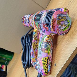 Súng nướng bánh chống bỏng Graffiti 5m, công suất cao 2500W, dụng cụ dán phim/nhuộm màu ô tô, bảo vệ khỏi nắng