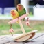Top Bird Rocking Perch Stand Toy Platform có treo khối mọc răng cho Vẹt Nhai và Đồ chơi tập thể dục đính hôn