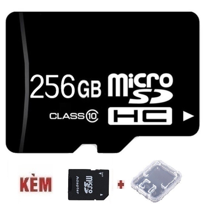 Thẻ Nhớ MicroSD 32GB/64GB/128GB/256GB/512GB Tốc Độ Cao Class 10