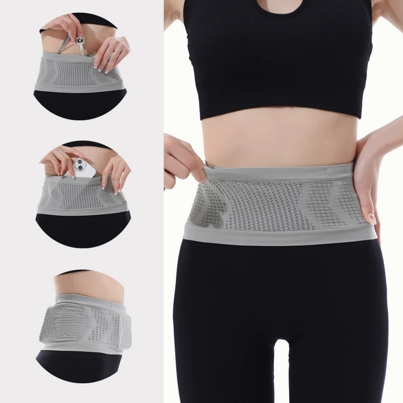 Túi đeo thắt lưng chạy bộ thoáng khí mỏng Túi đựng điện thoại vô hình chống trộm để đi xe đạp thể thao