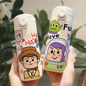 Câu Chuyện Đồ Chơi Phim Hàng Hóa Hoạt Hình Bình Giữ Nhiệt Dung Tích Lớn Di Động Cốc Nước Thép Không Gỉ Ấm Siêu Tốc Quà Tặng Sinh Nhật