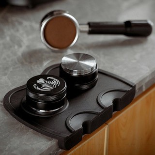 Miếng lót silicon cho dụng cụ nén cafe espresso Tấm lót Tamper， cao su， Lót cho cục nén