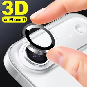 Dành Cho Apple iPhone 17 Air Hợp Kim Nhôm Ống Kính Máy Ảnh Kính Cường Lực Cho iPhone17Air iPhoneAir Apple17Air Chống Trầy Xước Điện Thoại Mặt Sau Bảo Vệ Ống Kính