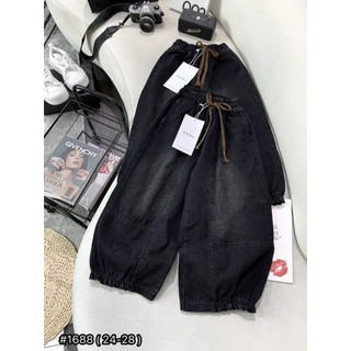 20-30kg (hàng QCCC) Quần bò đen dáng thụng QC