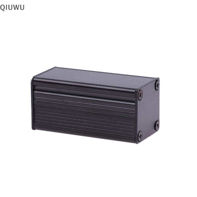 Vỏ nhôm QIUWU Hộp dự án điện tử ép đùn DIY 25x25x50mm cho các đơn vị cấp nguồn.